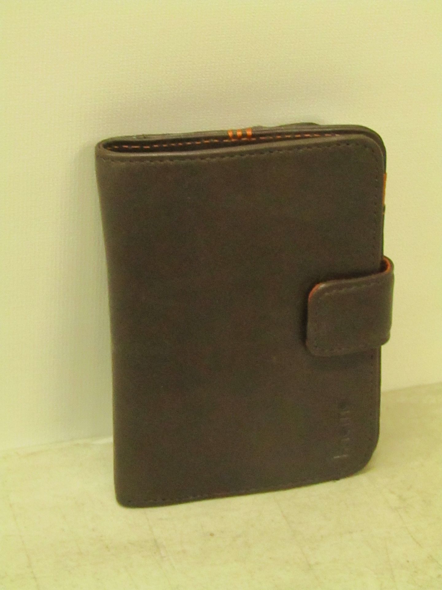 10x Knomo Brown Leather wallet with space for Phone, new and boxed, RRP £65 each giving a lot