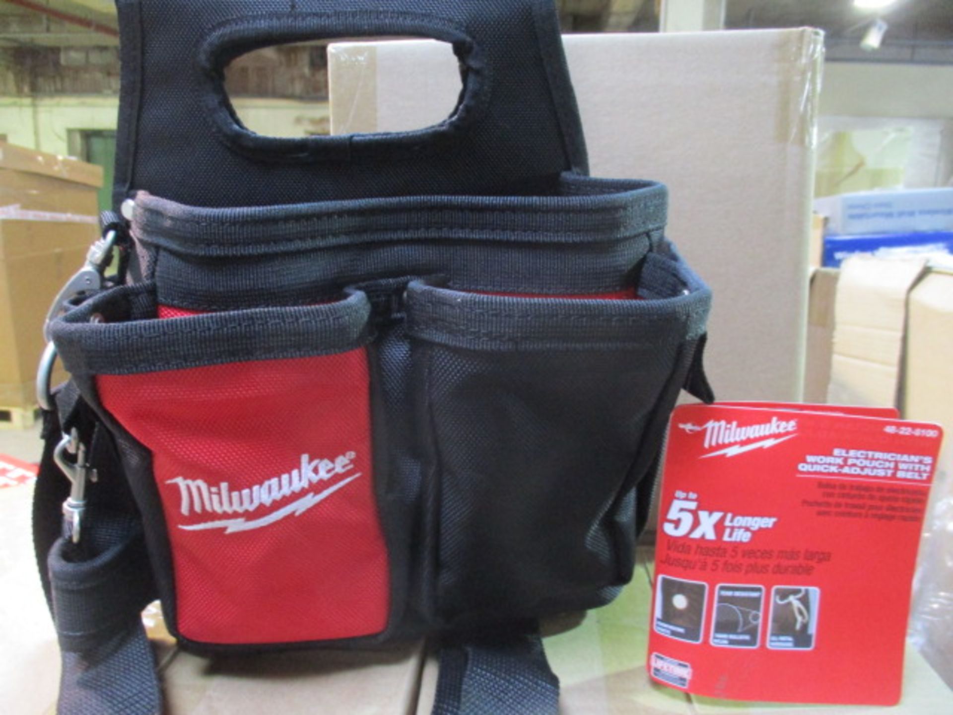 1pc - Factory sealed Milwaukee Electricians Pouch - rrp £58 -