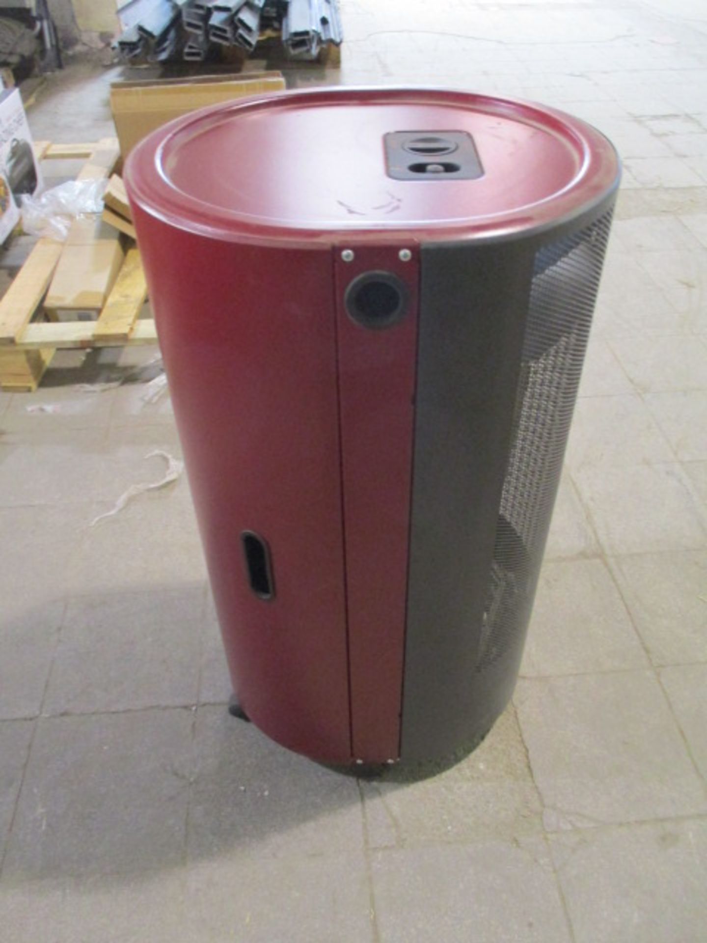 New Unused Designer Gas Heater - Round design with regulator rrp £119