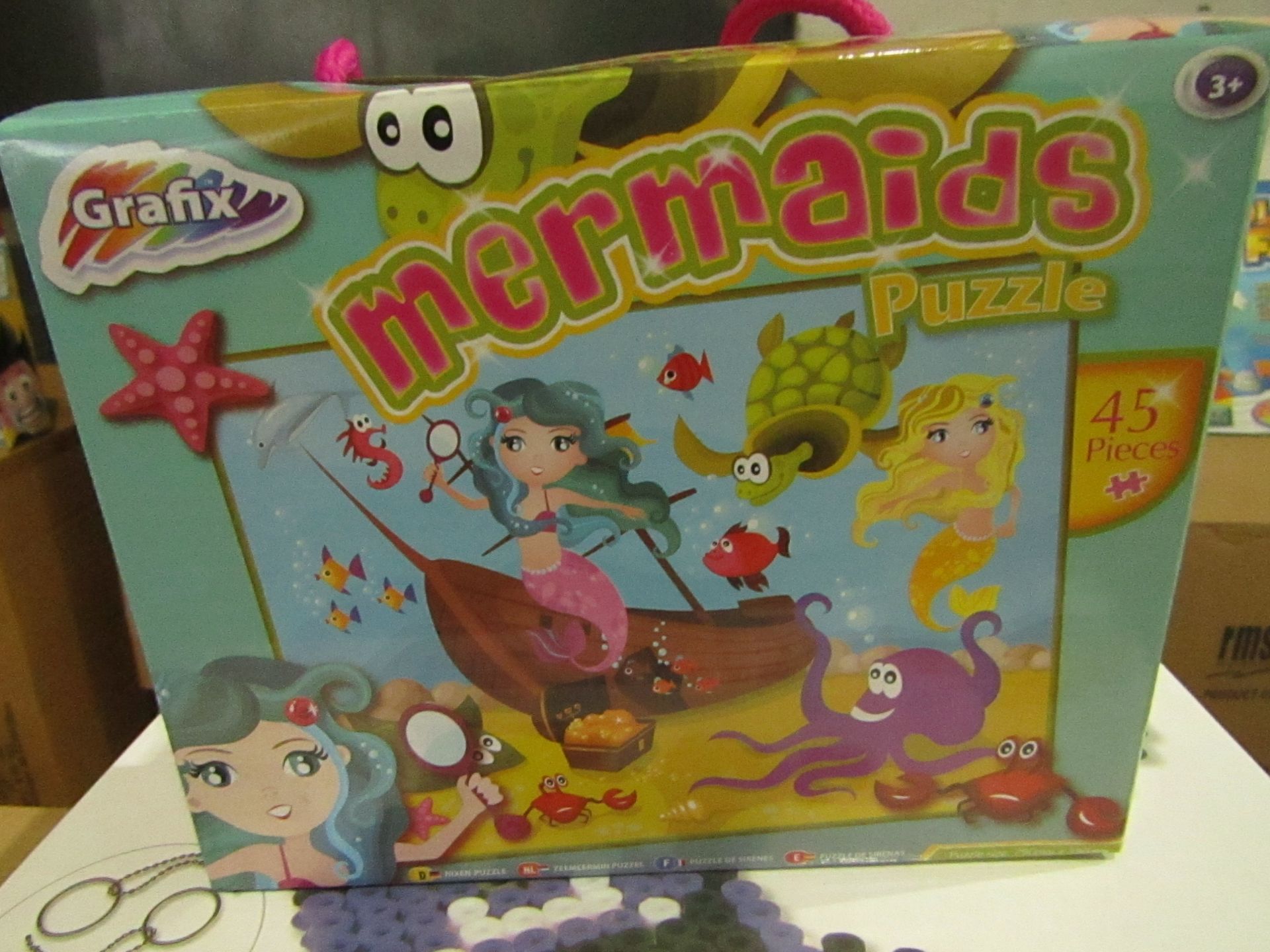 1pc x Sealed Box Brand new -Mermaids Jigsaw Puzzle set