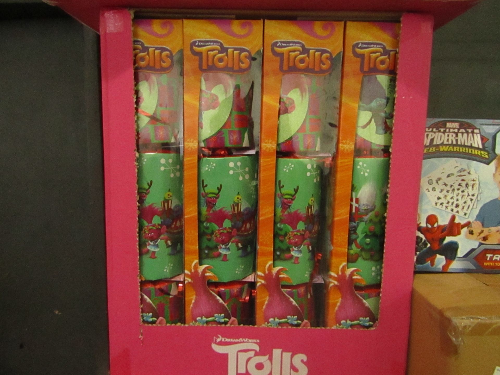 1pc x Sealed Box Brand new - Trolls Giant Cracker full of games 55cm tall