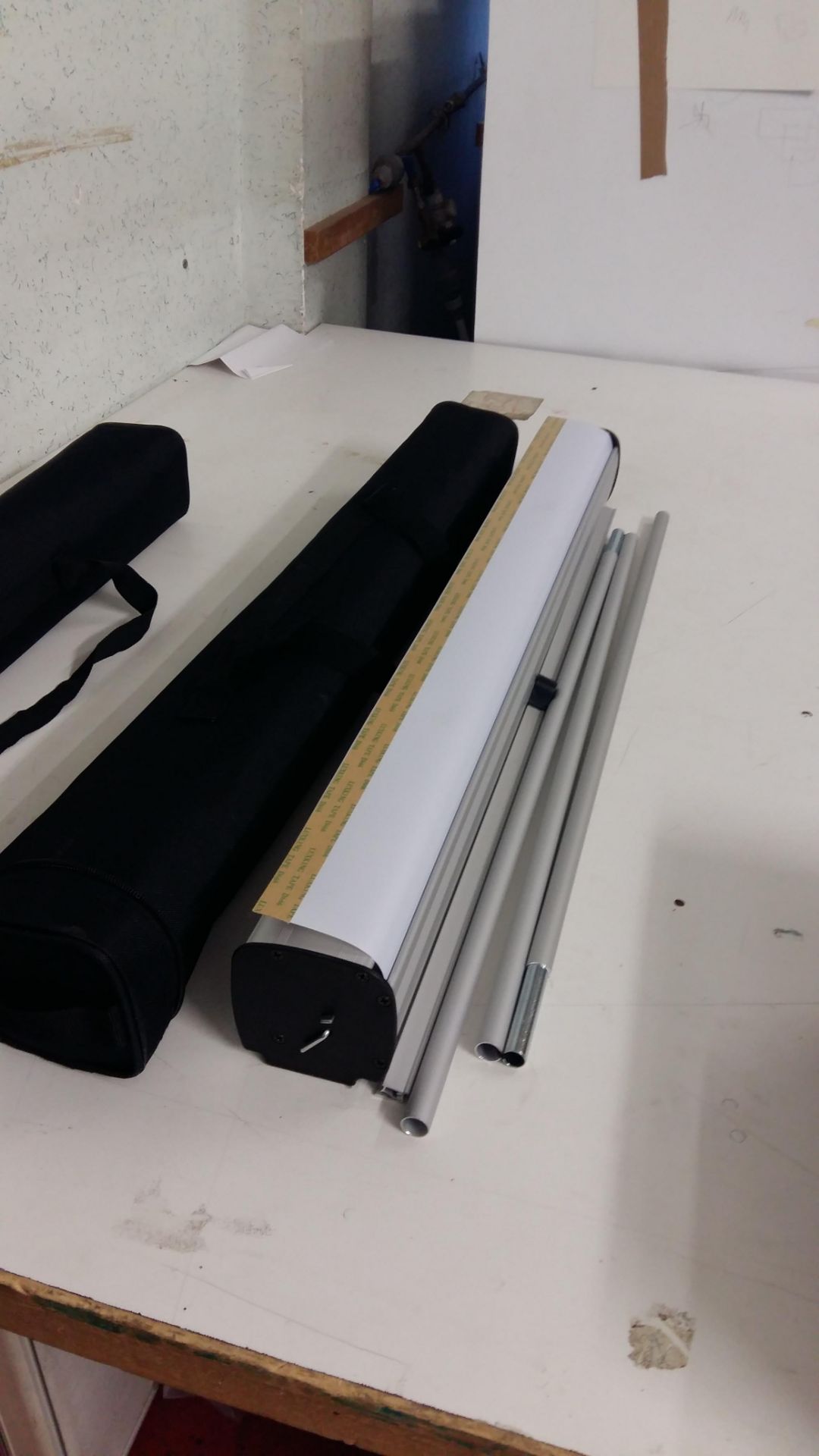 (6) 800mm Expand Media Roll Up Banners - Brand New in Box - Image 2 of 6