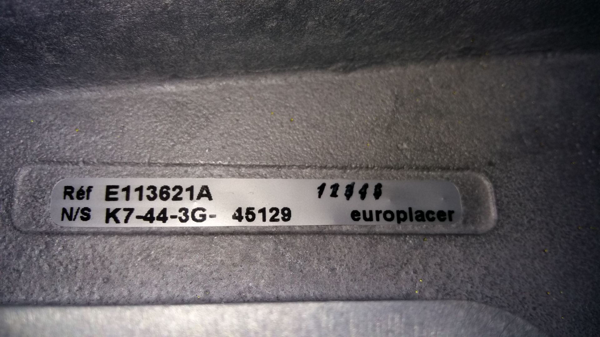 Europlacer E113621A NT 44mm Intelligent tapefeeder - Image 2 of 2