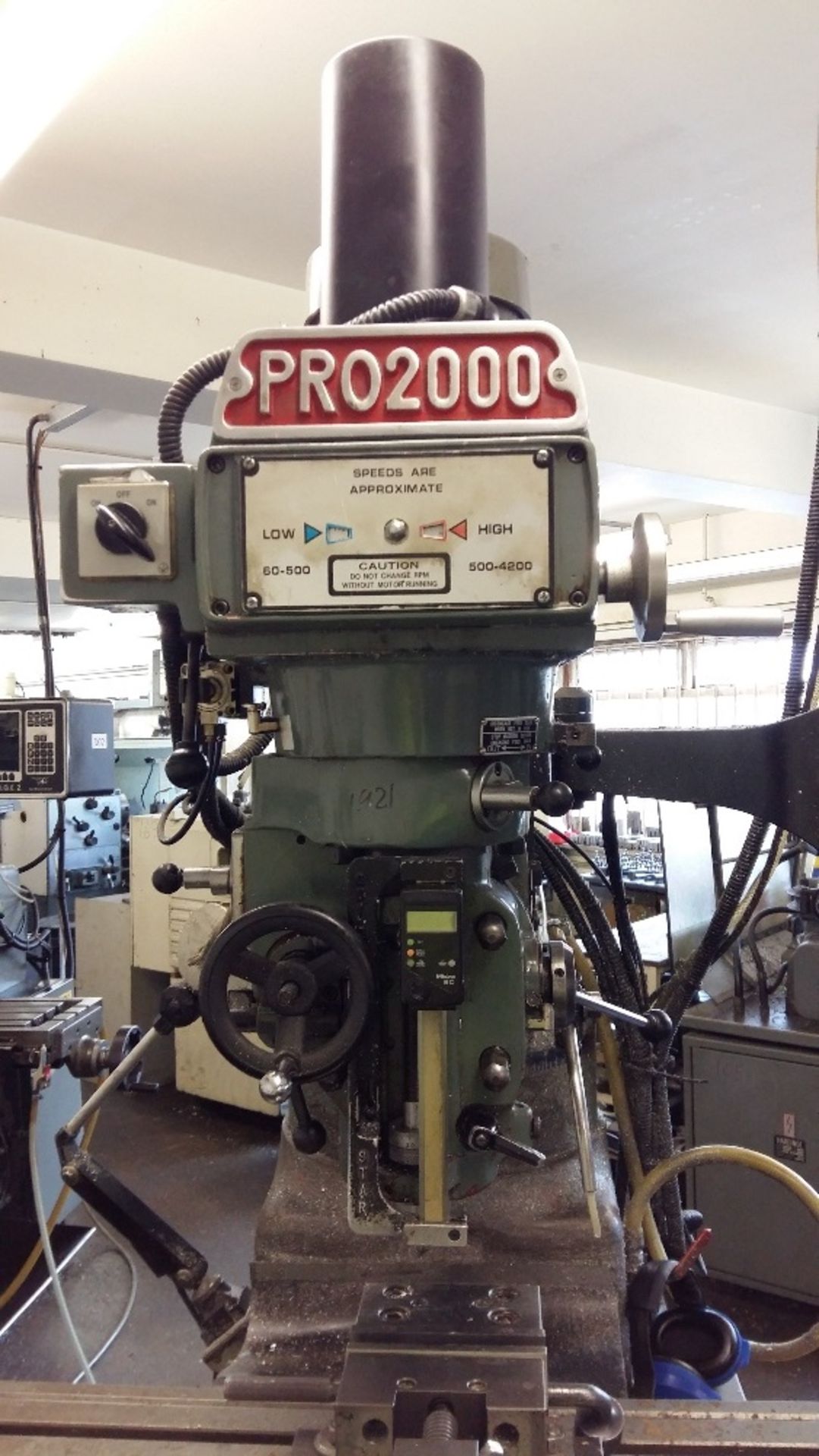 XYZ Pro 2000 CNC Vertical turret milling machine with Proto Trak MK2 CNC control - Image 4 of 7