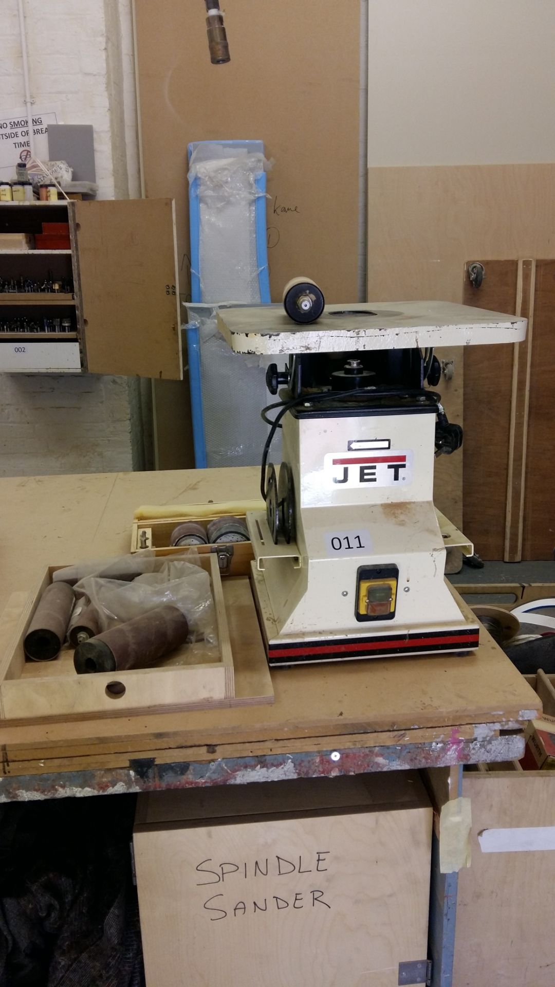 Jet JBOS-5 bench top oscillating spindle sander