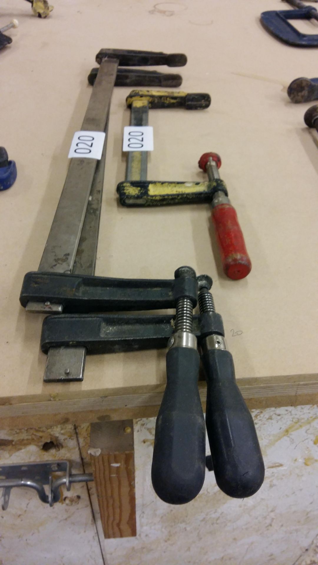 (3) Sliding bar G clamps - Image 5 of 5