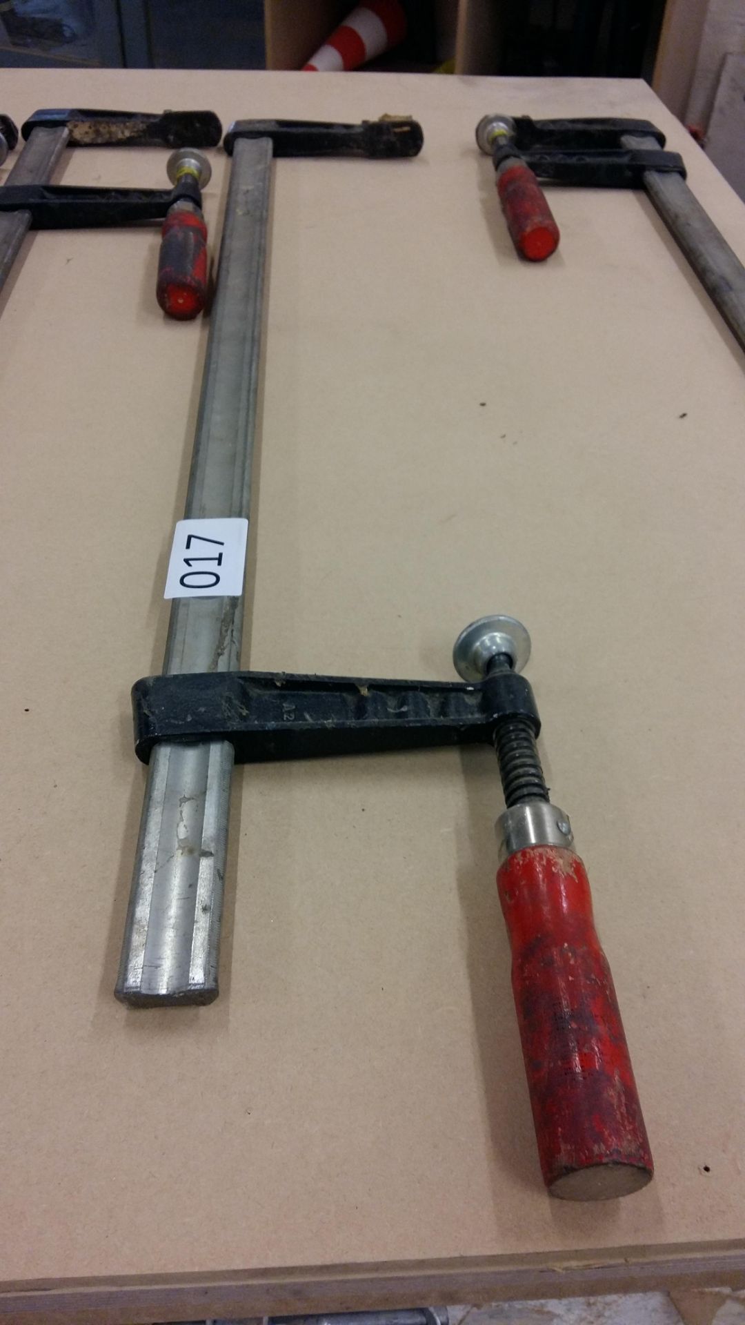 (4) Bessey Original sliding bar G clamps - Image 3 of 3