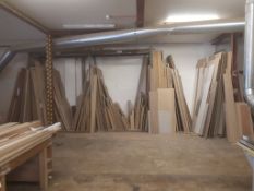 Various faced MDF sheets & offcuts