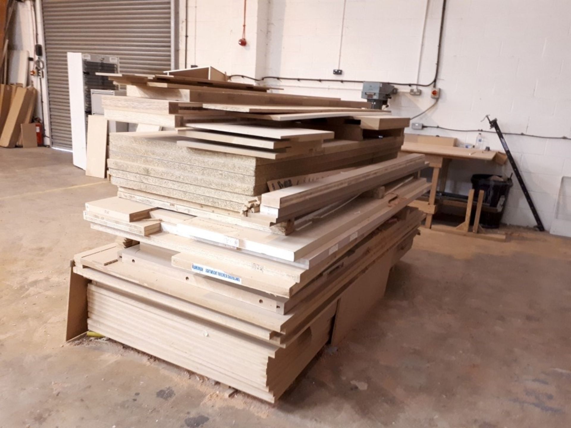 Various MDF sheets & offcuts