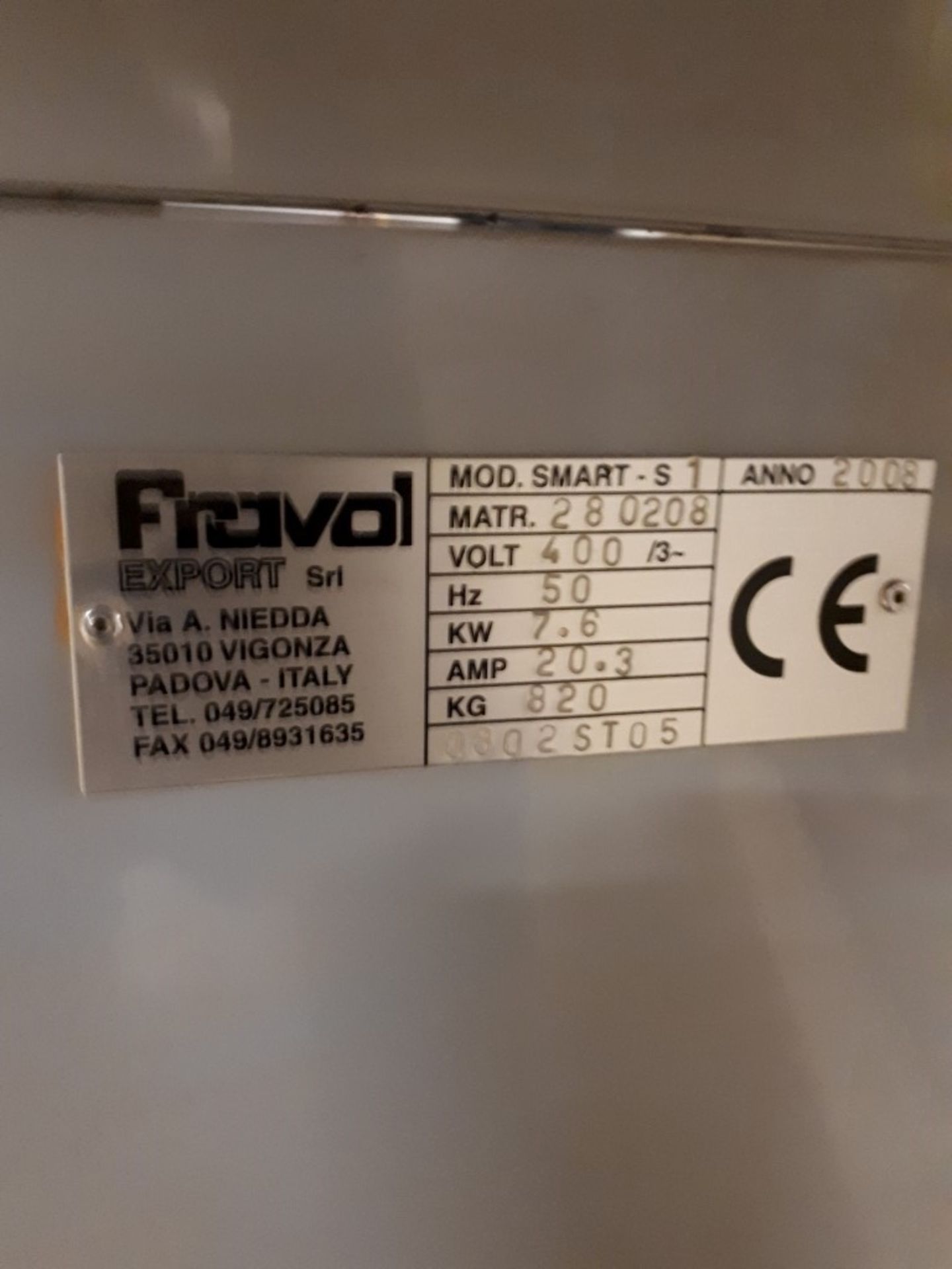 Fravol Smart-S1 edge bander (2008) - Image 5 of 8