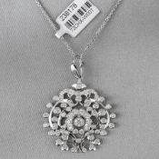 Limited Edition Chalfen Historic 18ct White Gold Necklace RRP £8,504