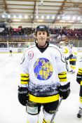 #18 Alan Hough Authentic Signed Game Issue/Worn "Hockey Dog" benefit match shirt