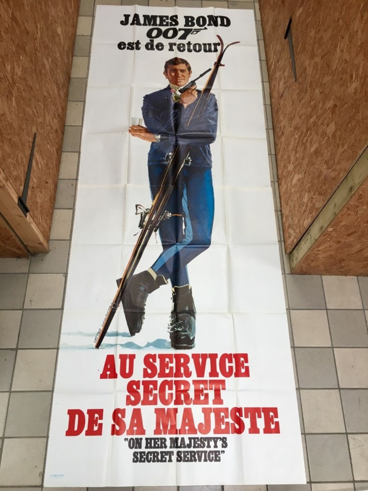 On Her Majesty's Secret Service poster