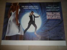 The Living Daylights Timothy Dalton poster