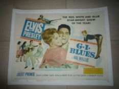 Elvis Presley in G.I.Blues poster