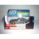 James Bond On Her Majesty's Secret Service Aston Martin DB5 model