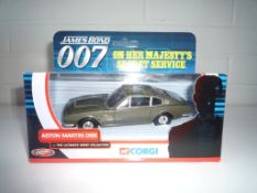 James Bond On Her Majesty's Secret Service Aston Martin DB5 model