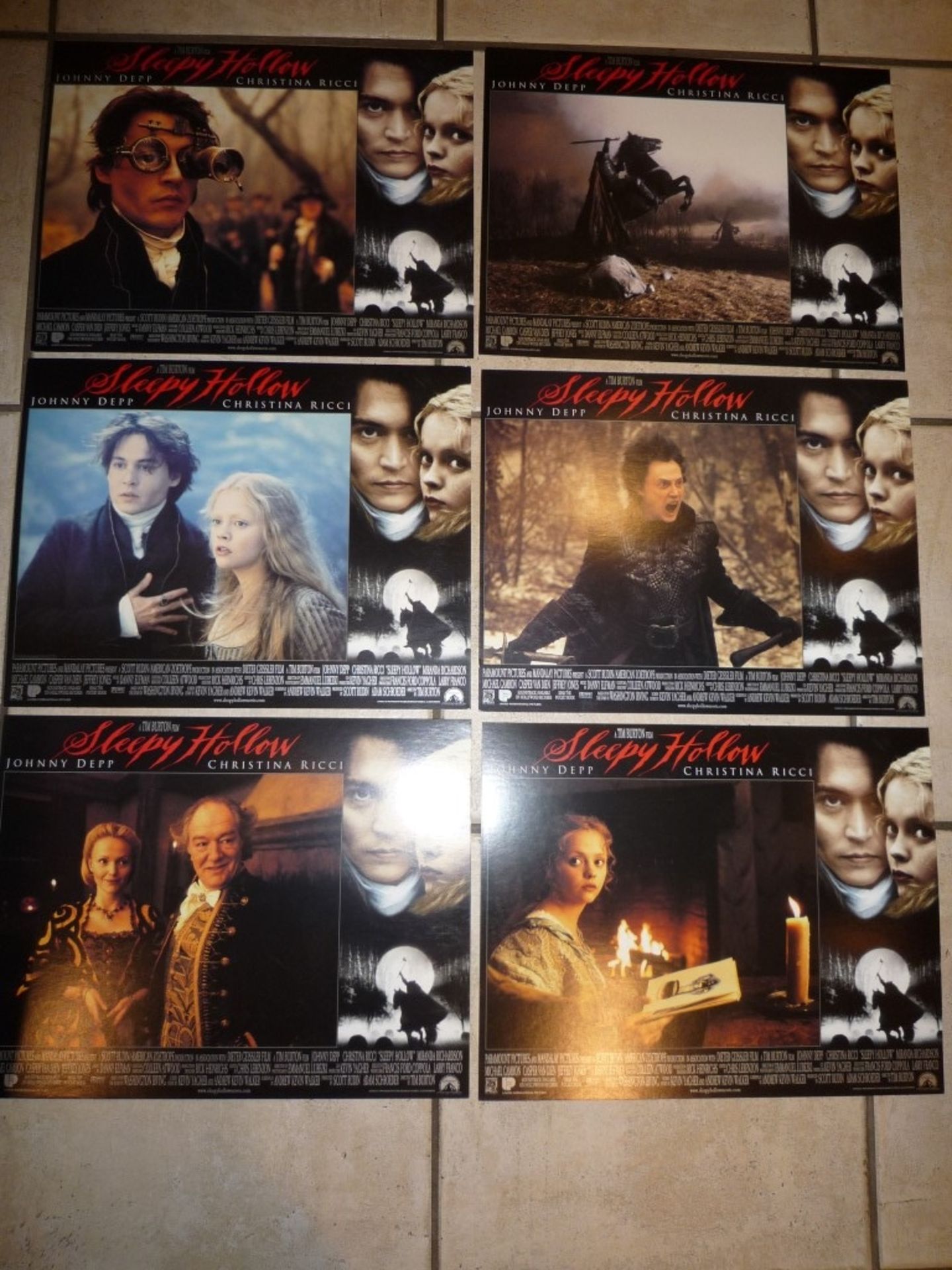 Sleepy Hollow lobby cards - Bild 2 aus 2