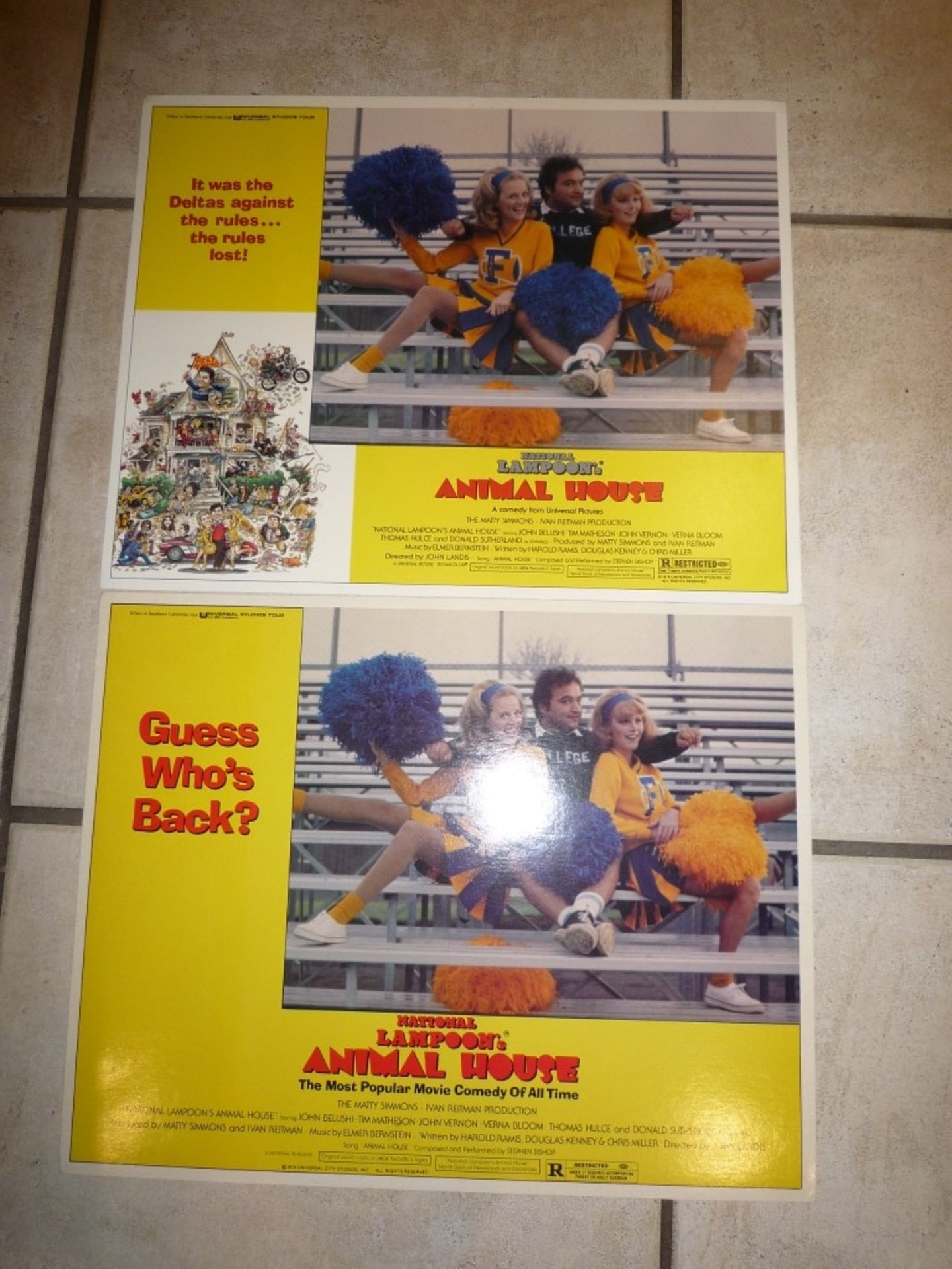 National Lampoons Animal House lobby cards