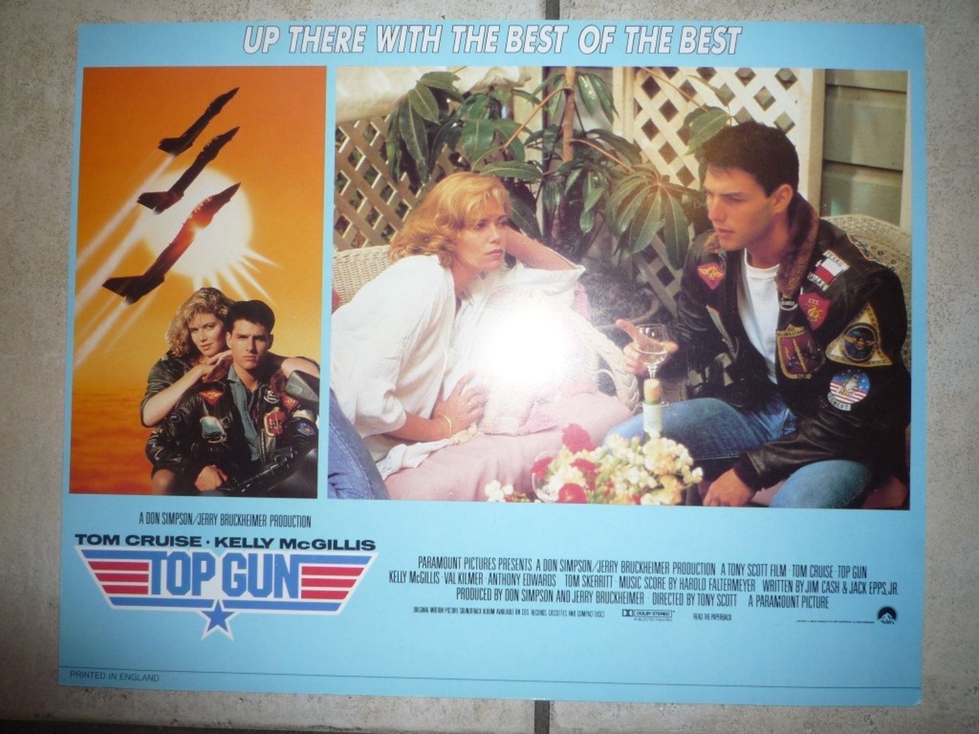 Top Gun lobby card