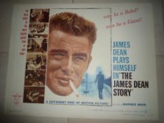 The James Dean Story poster