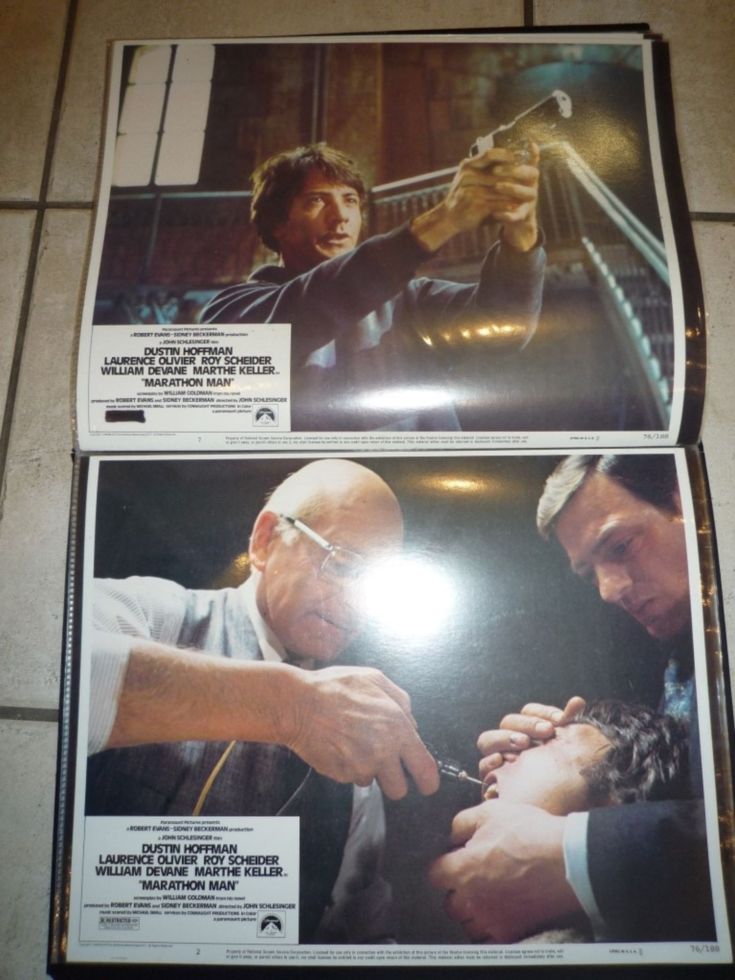 Marathon Man lobby cards - Image 2 of 2