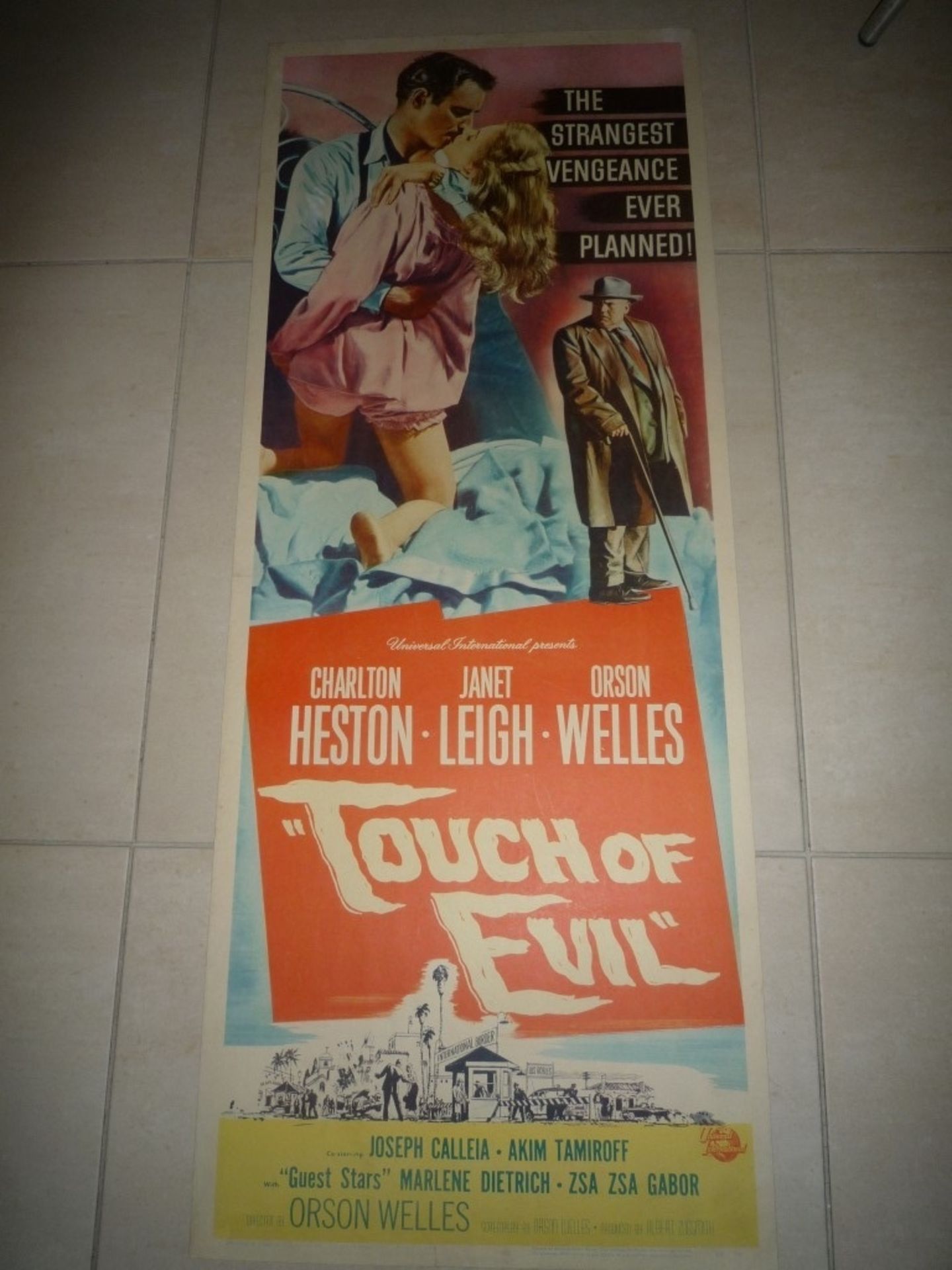 Touch of Evil Orsen Wells poster