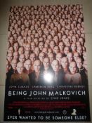 Being John Malkovich Spike Jonze Film poster