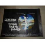 The Man Who Fell To Earth David Bowie poster