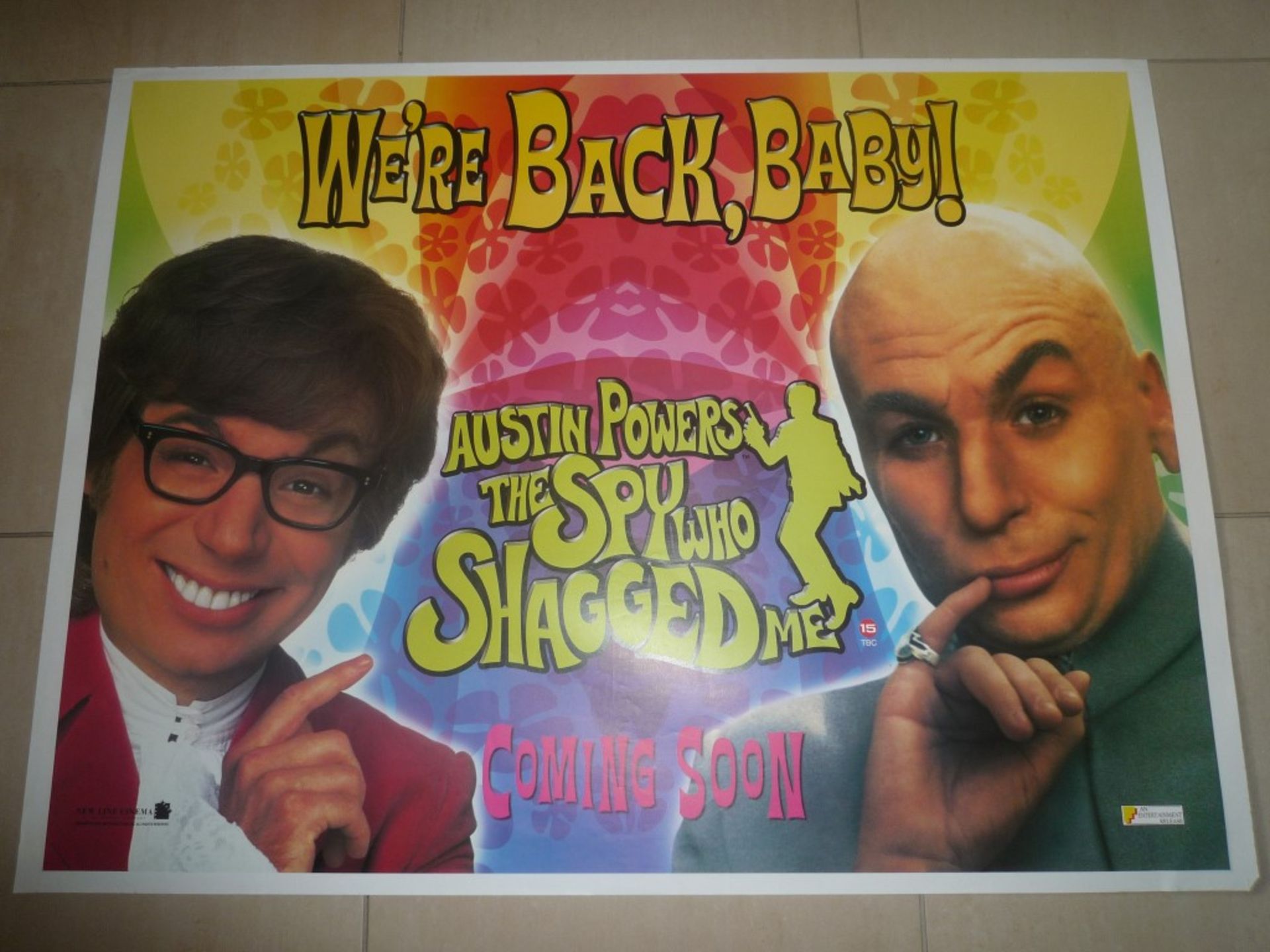 Austin Powers The Spy Who Shagged Me poster