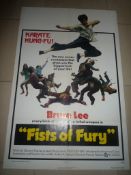 Fists of Fury Bruce Lee poster