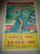 Love Me or Leave Me Day/Cagney poster