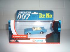 James Bond Dr No Sunbeam Alpine model