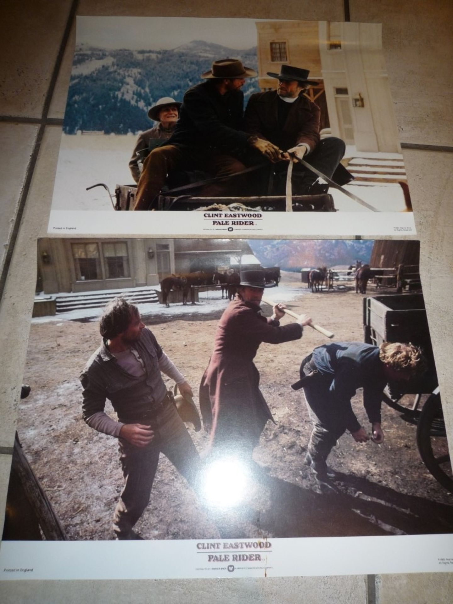 Pale Rider lobby cards