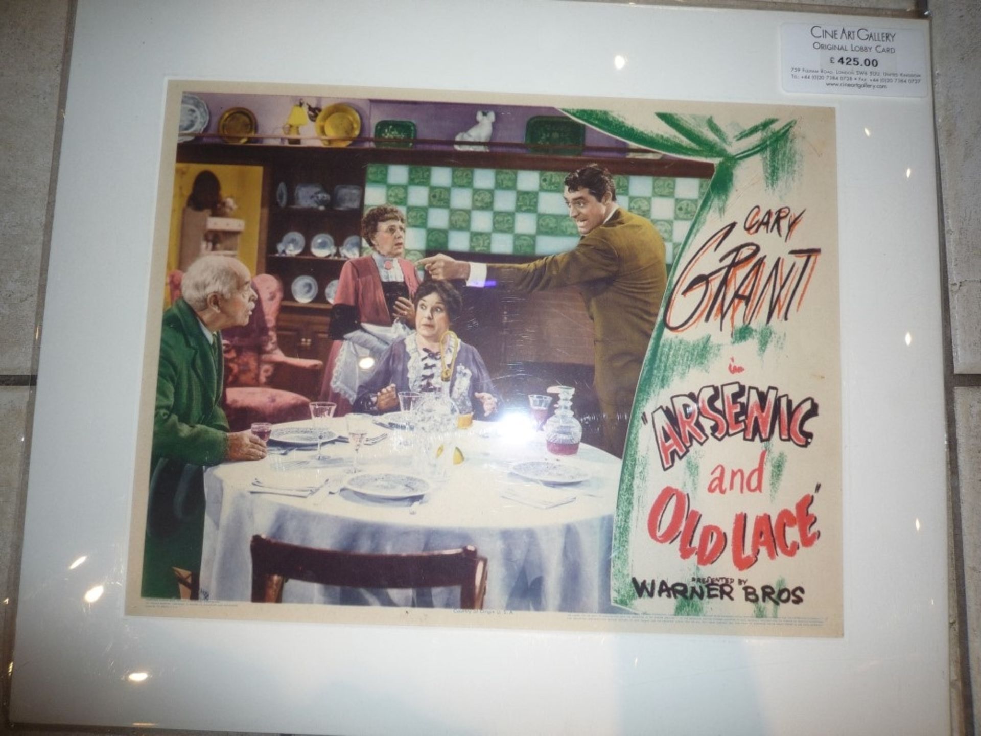 Arsenic and Old Lace lobby card