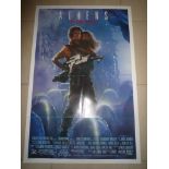 Aliens Sigourney Weaver poster