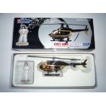 James Bond Stromberg Helicopter & Naomi Figure