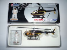 James Bond Stromberg Helicopter & Naomi Figure