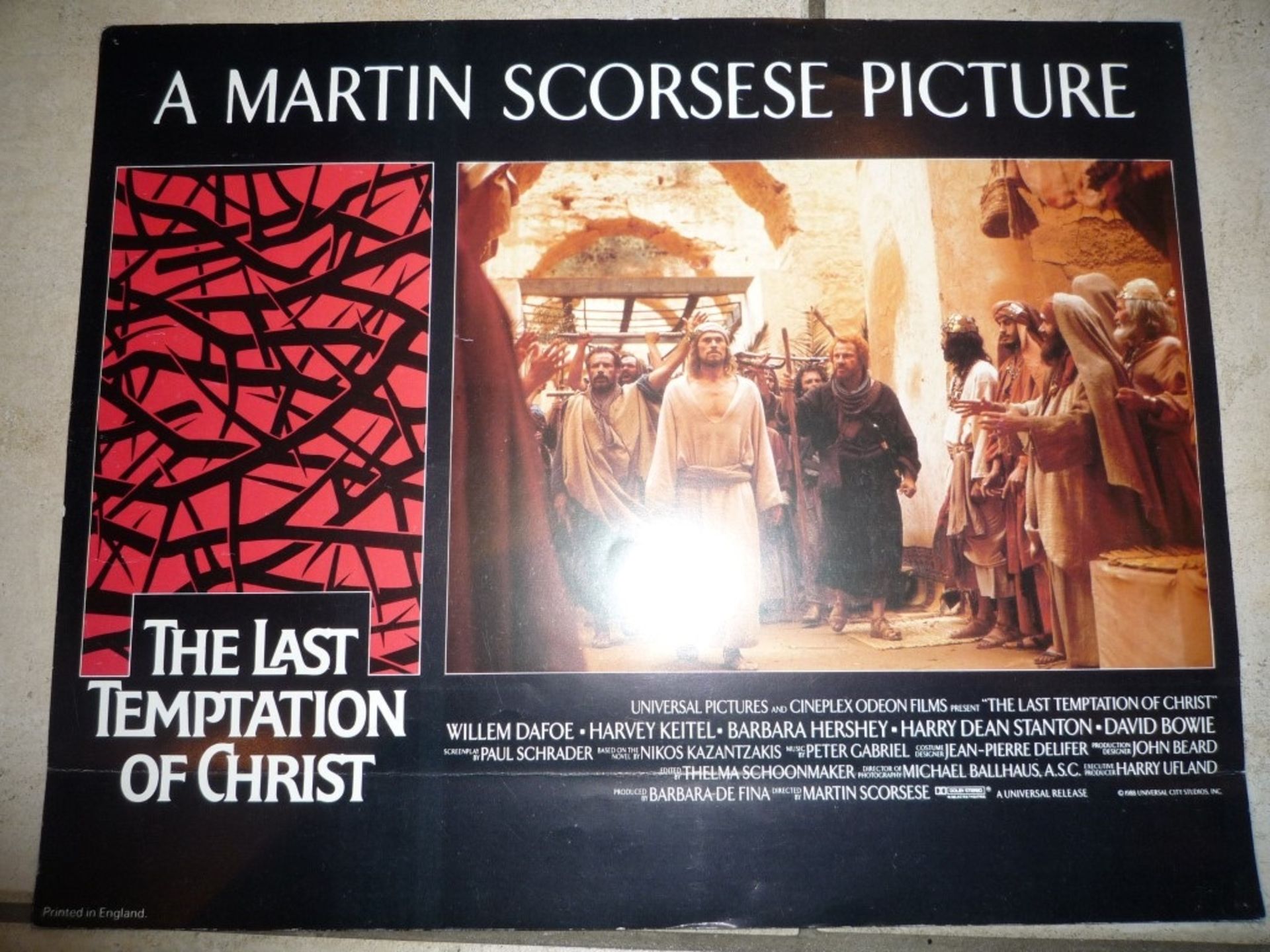 Last Temptation of Christ lobby card - Bild 2 aus 2