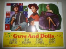 Guys and Dolls Brando/Sinatra poster