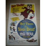 Hey There It's Yogi Bear poster