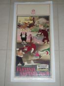 Fantasia Animata M.G.M (Warner Cartons) poster