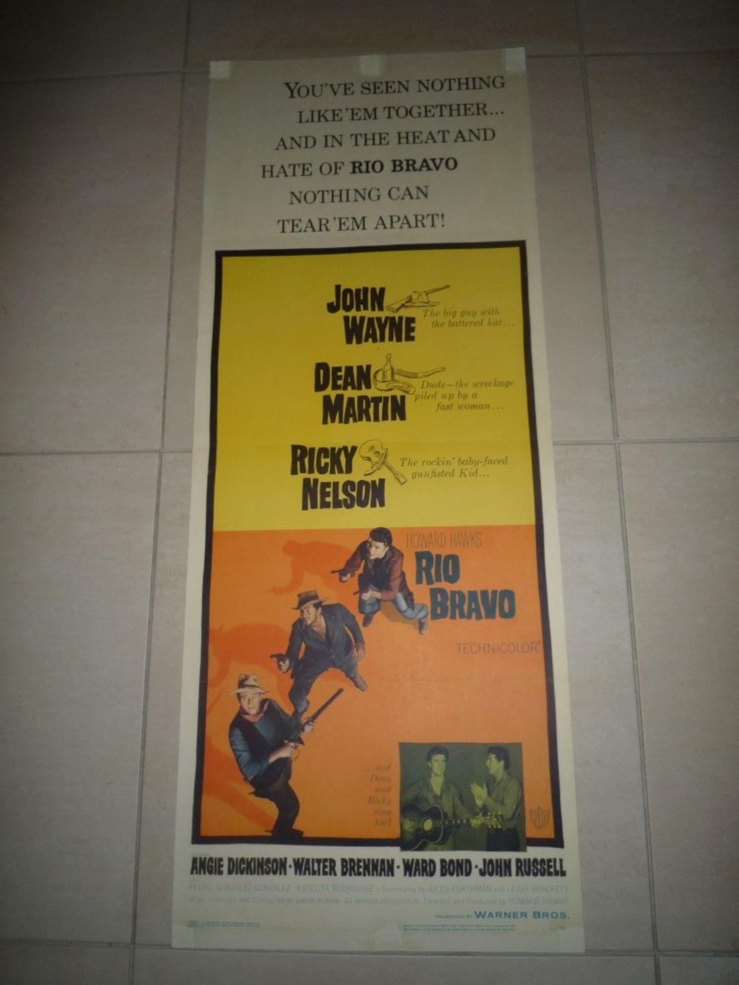 Rio Bravo John Wayne/Dean Martin poster