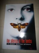 Silence of the Lambs Jodie Foster's Face poster