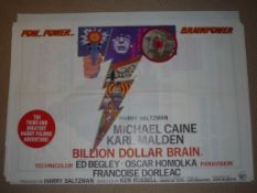 Billion Dollar Brain poster