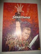 Spartacus Kirk Douglas poster