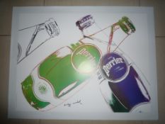 Perrier Andy Warhol poster