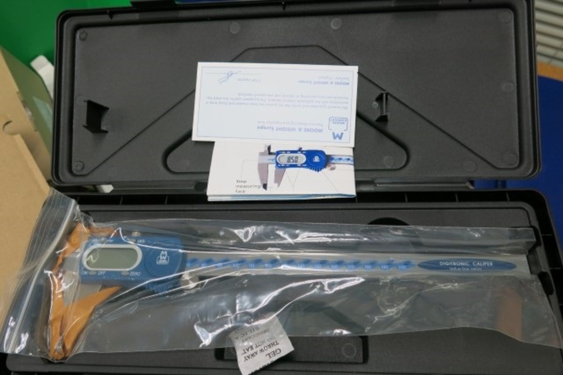 (4) Moore & Wright Code: 110-20DBL digitronic vernier calipers (boxed & unused) - Image 4 of 4