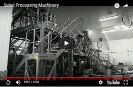 Video of the Salad Processing Machinery *For demonstration purposes only, not for sale*