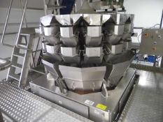 (CD) Yamato Dataweigh ADW-012145 14-head multi-weigher - A lift out charge will apply